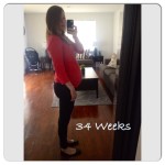 34 Weeks pregnant